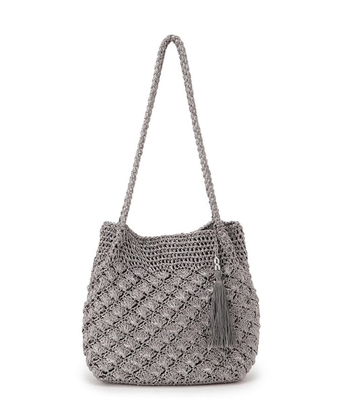 【新色追加/肩掛け可能】メタリックトートバッグ