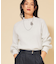 【COLLECTION LINE】フリルラメニット