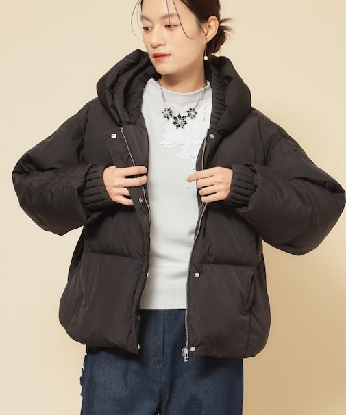 【プリーツレイヤードピュアダウン】