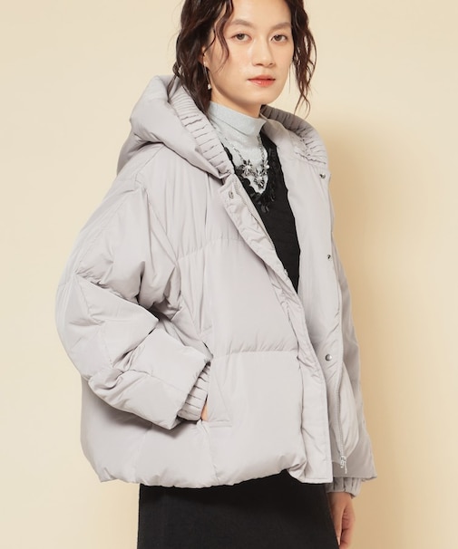 【プリーツレイヤードピュアダウン】