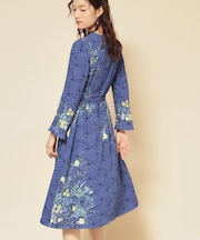 【co creation and yours/SS~L】レースプリーツワンピース