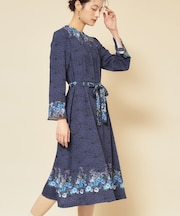 【co creation and yours／SS～L】レースプリーツワンピース