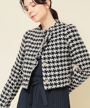 【COLLECTION LINE】ツイードラッフルジャケット