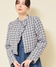【COLLECTION LINE】ツイードラッフルジャケット