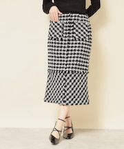 【COLLECTION LINE】ツイードフリンジスカート