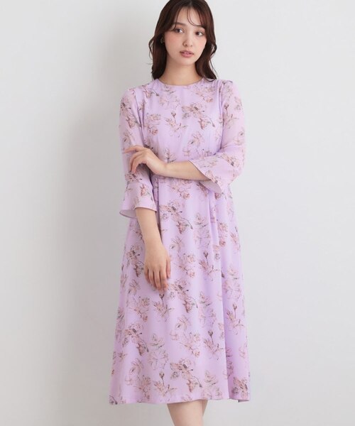 手洗い可／日本製】花柄ワンピース｜スーナウーナの通販｜&mall