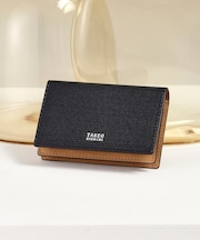 【ソフト&ナチュラル】ミニメッシュ レザー 名刺入れ