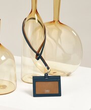 【ソフト&ナチュラル】ミニメッシュ レザー IDカードホルダー