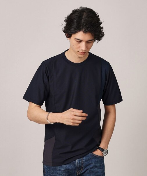 【Sサイズ~】サイド切替え 半袖カットソー