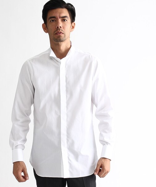 120/2ブロードウィングカラーシャツ