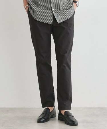 【Made in JAPAN】播州織 ヘリンボン ストレート パンツ