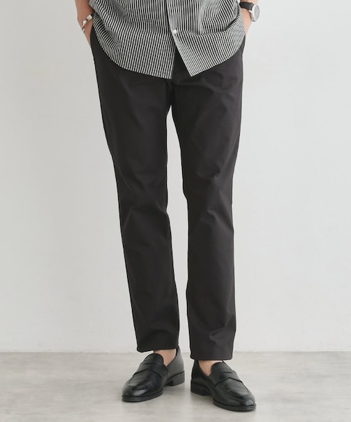 【Made in JAPAN】播州織 ヘリンボン ストレート パンツ