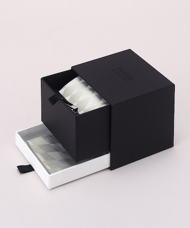 【ブライダル/フォーマル対応】ネクタイ&チーフ&タイバー BOXセット