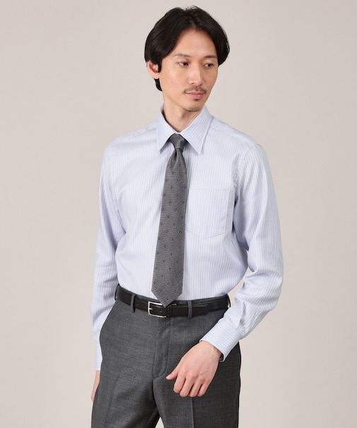 【Made in JAPAN】ドビーストライプ ドレス シャツ