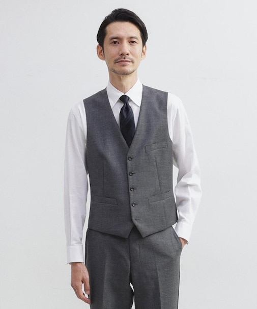 【3ピース対応】シャイニーシャークピンヘッド ベスト