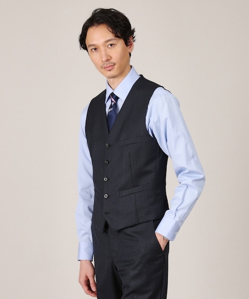 【Made in JAPAN】矢絣（やがすり）ベスト／ スリーピース対応