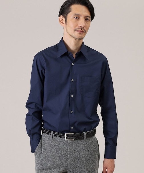 【Made in JAPAN】ブロード レギュラーカラー ドレスシャツ