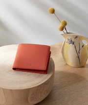 ソフトシュリンクレザー 二つ折り財布