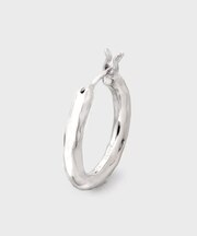 【MADE IN JAPAN】サークルフープシルバーピアス