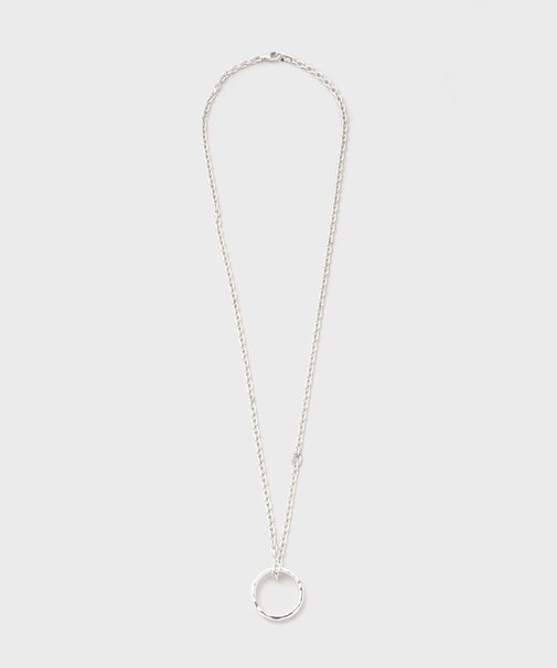 【MADE IN JAPAN】シルバーミニリングネックレス