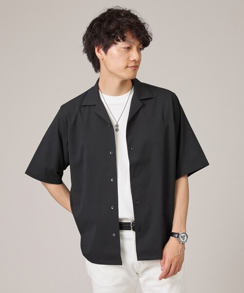Made in JAPAN】DotAir オープンカラー シャツ｜タケオキクチの通販