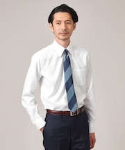 【Made in JAPAN】市松紋 ドレスシャツ