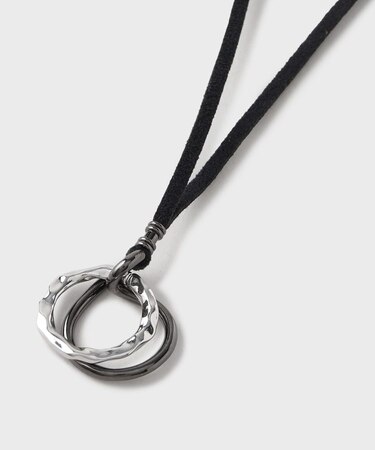 DROP リングネックレス