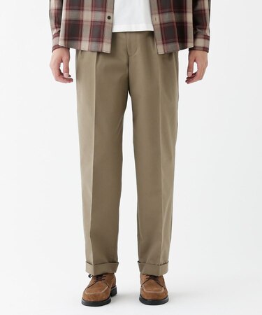 【THE FLAGSHIP】コットンウール チノクロス パンツ