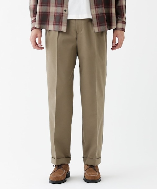 【THE FLAGSHIP】コットンウール チノクロス パンツ