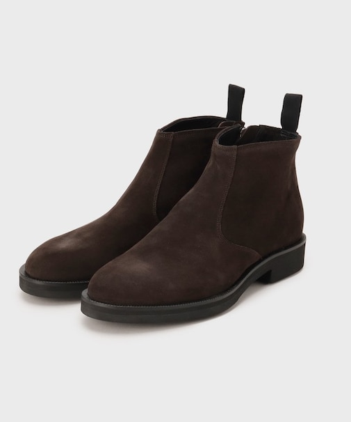 【THE FLAGSHIP】サイドジップ ショートブーツ