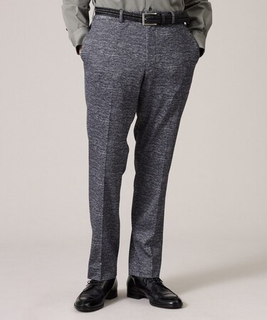 【ONOFF対応】TRダブルニット ストレッチパンツ