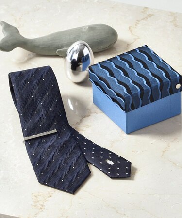 【BOXセット】Sea Creatures ネクタイ＆タイバー