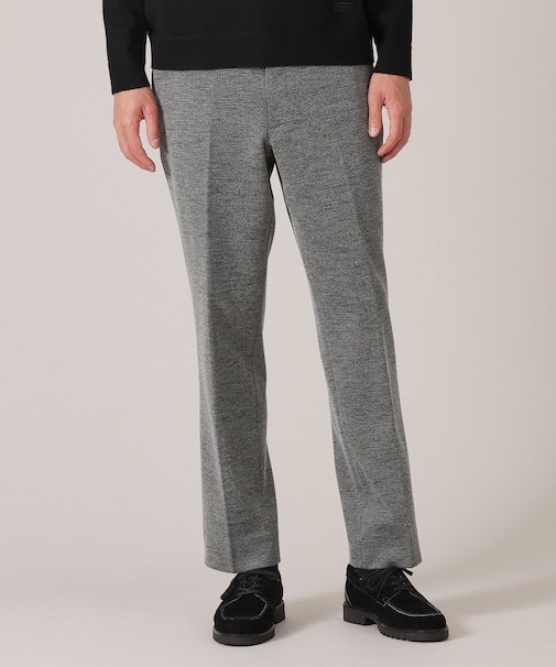 【尾州織】ウールブレンド ムリネ千鳥パンツ / セットアップ対応