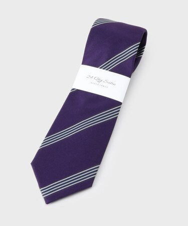 【Made in JAPAN】24Qty Satin シルクネクタイ