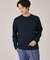 【Made in JAPAN】千鳥柄 ストレッチ プルオーバー