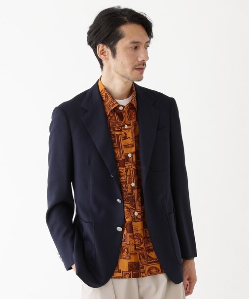 【THE FLAGSHIP】ウールモヘヤ メッシュ ジャケット