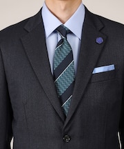 【THE FLAGSHIP】石畳紋（いしだたみもん）シルクネクタイ