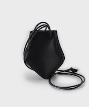 【THE FLAGSHIP】ディアスキン ネック巾着ポーチ