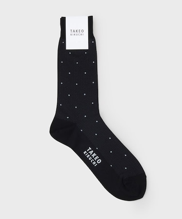 小紋ヘリンボン ドレスソックス