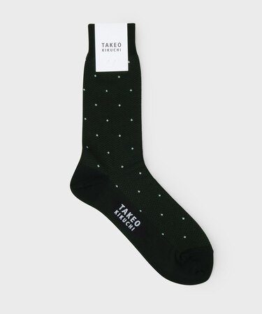 小紋ヘリンボン ドレスソックス