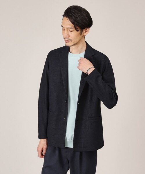 軽羽織】尾州ラッセル ジャケット｜タケオキクチの通販｜&mall