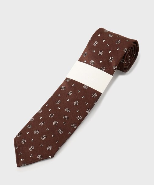 【THE FLAGSHIP】アーカイブ柄アソートネクタイ