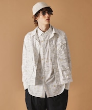 多ポケット シャツブルゾン