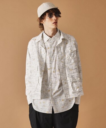 多ポケット シャツブルゾン