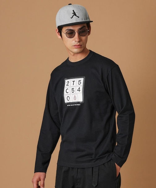 スライドパズル 長袖Tシャツ