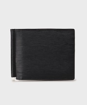 【NEW レザーリップルシリーズ】マネークリップ付 サプレス ウォレット