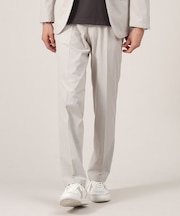 【360°ストレッチ／セットアップ対応】None Of Stress シャドーピンストライプ パンツ