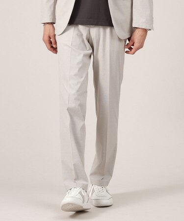 【360°ストレッチ／セットアップ対応】None Of Stress シャドーピンストライプ パンツ