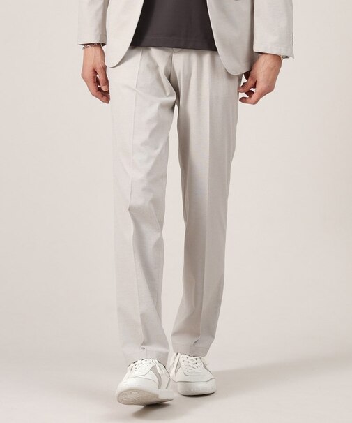 【360°ストレッチ／セットアップ対応】None Of Stress シャドーピンストライプ パンツ