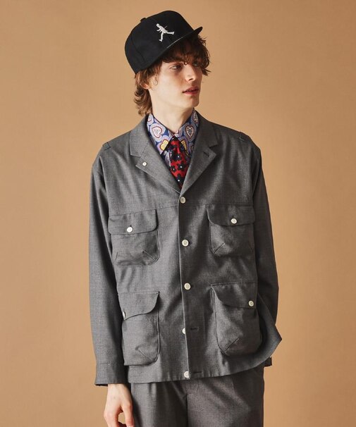 トニック グレーカバーオール